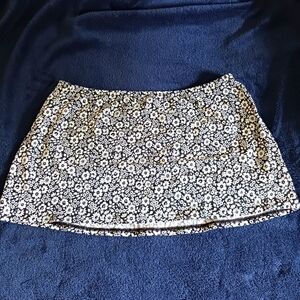 Lands' End Floral Swim Skirt